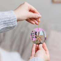 Pilates Girlie Ceramic Ornament