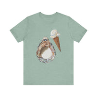 Milk and Vanilla Ice Cream Tee