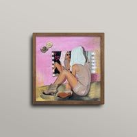 "Pilates Girlie" Giclée Print