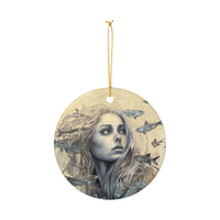 Siren Ceramic Ornament