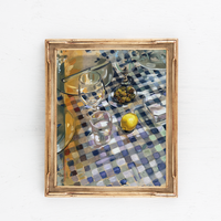 “Sun-Dappled Apéritif” Giclée Print