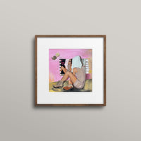 "Pilates Girlie" Giclée Print