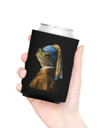 Frog with a Pearl Earring Cookout Koozie