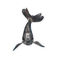 Frowny Fish Sticker