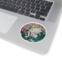 Graceful Swan Sticker