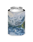 Swans on Lake Gosau Cookout Koozie