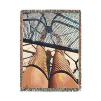 Yes I Can-Can Woven Blanket