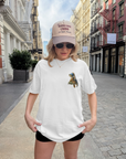 Frog With a Pearl Earring Comfort Colors® Vintage Tee