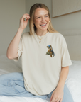 Frog With a Pearl Earring Comfort Colors® Vintage Tee
