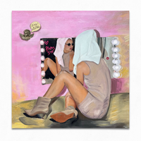 "Pilates Girlie" Giclée Print
