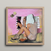 "Pilates Girlie" Giclée Print