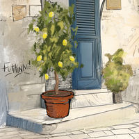 "Study: Sicilian Food Truck" Giclée Print