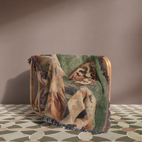 Notre Fille Woven Blanket