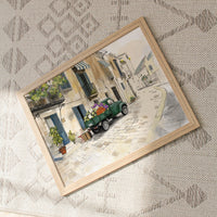 "Study: Sicilian Food Truck" Giclée Print