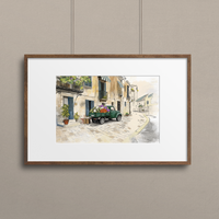 "Study: Sicilian Food Truck" Giclée Print