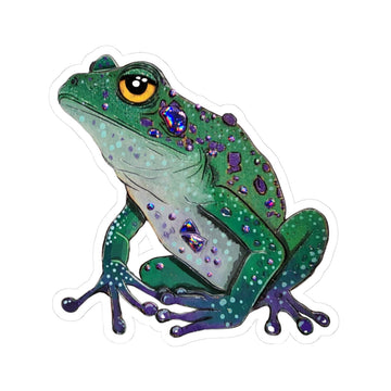 Amethyst Frog Sticker