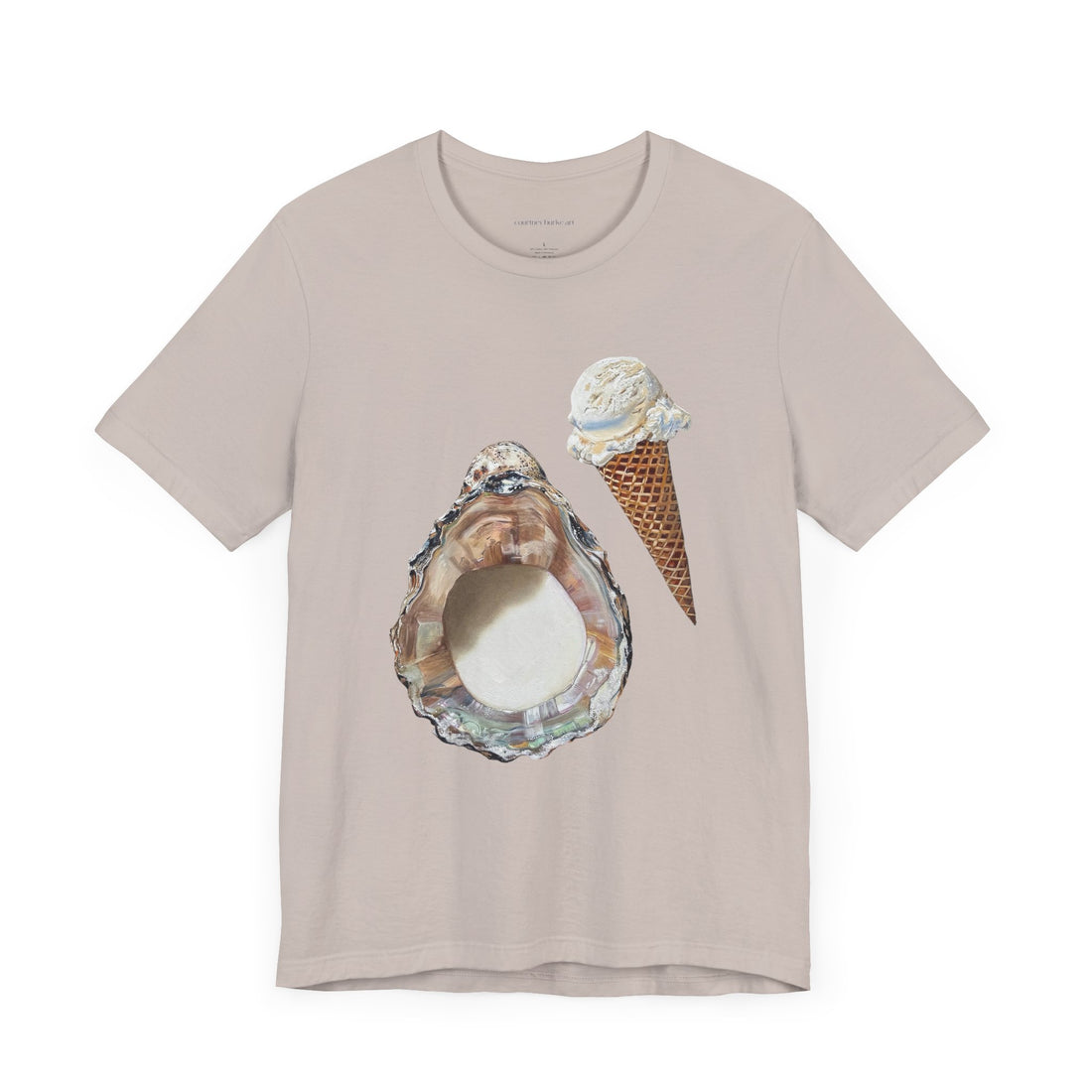Milk and Vanilla Ice Cream Tee