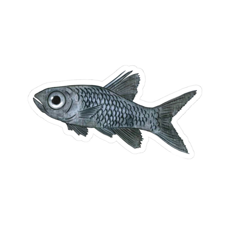 Blue Fish Sticker