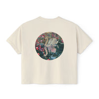 Swan Boxy Crop Tee