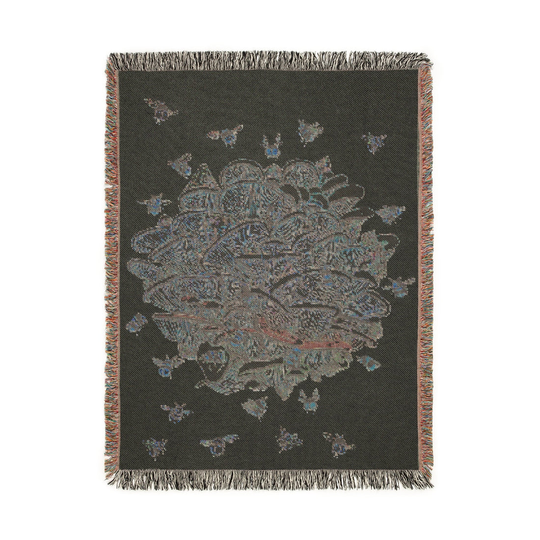 Beehive Woven Blanket