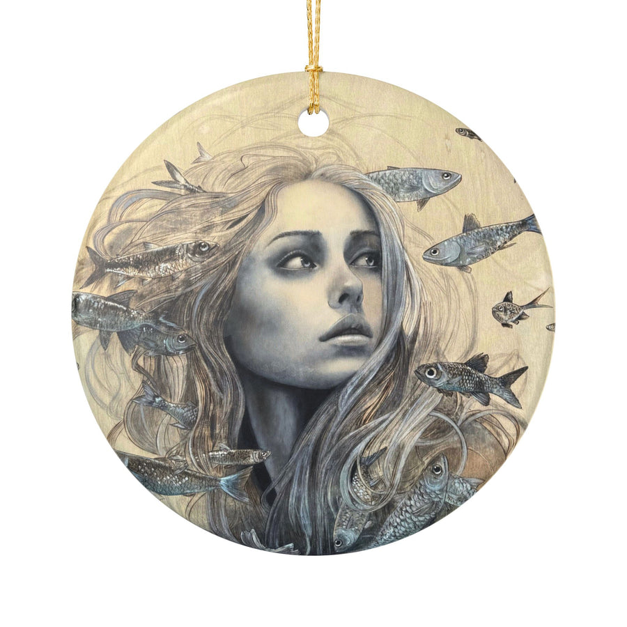 Siren Ceramic Ornament