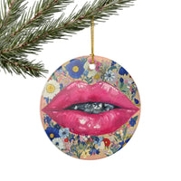 Sweet Talk Ceramic Ornament