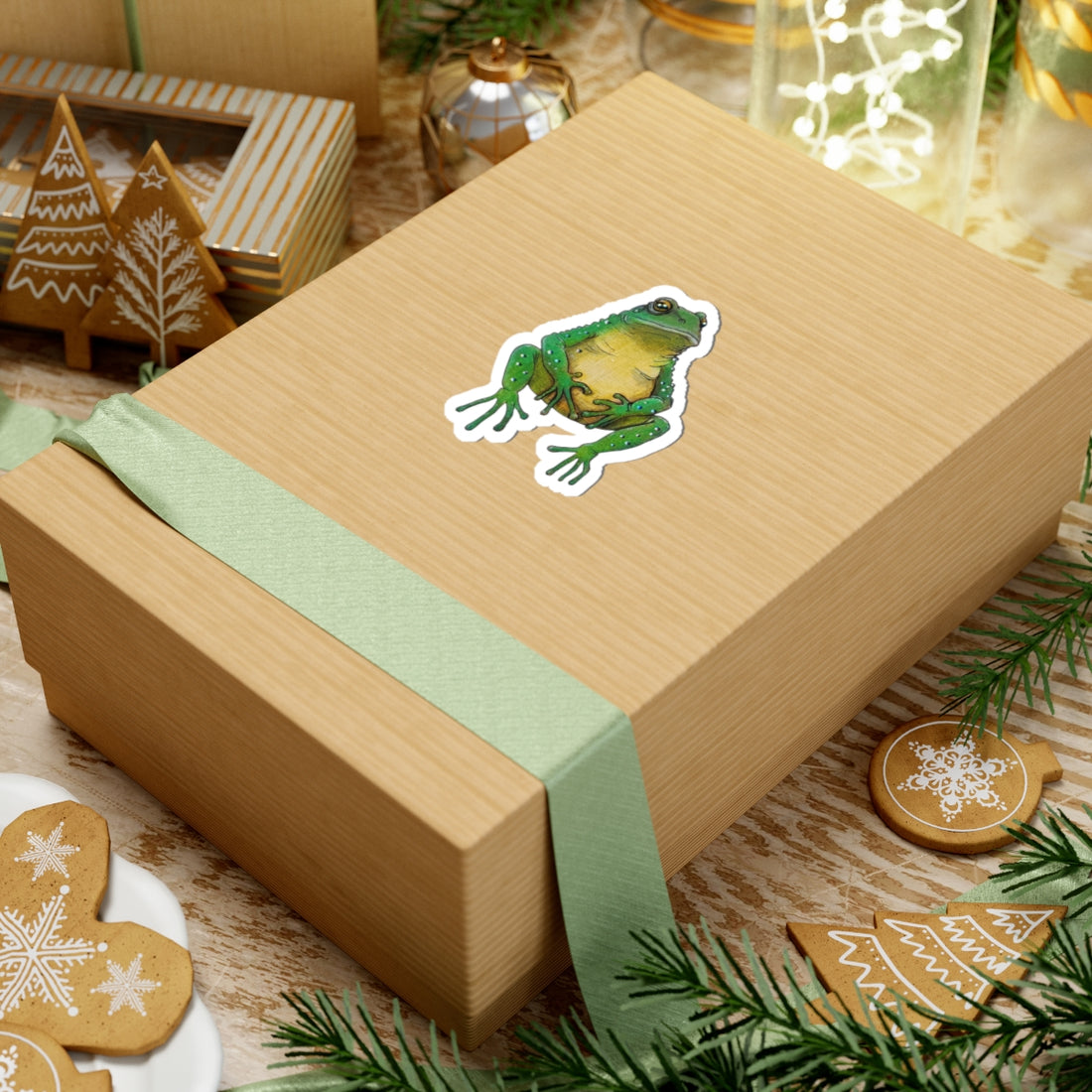 Nice Frog Sticker