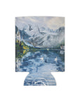Swans on Lake Gosau Cookout Koozie