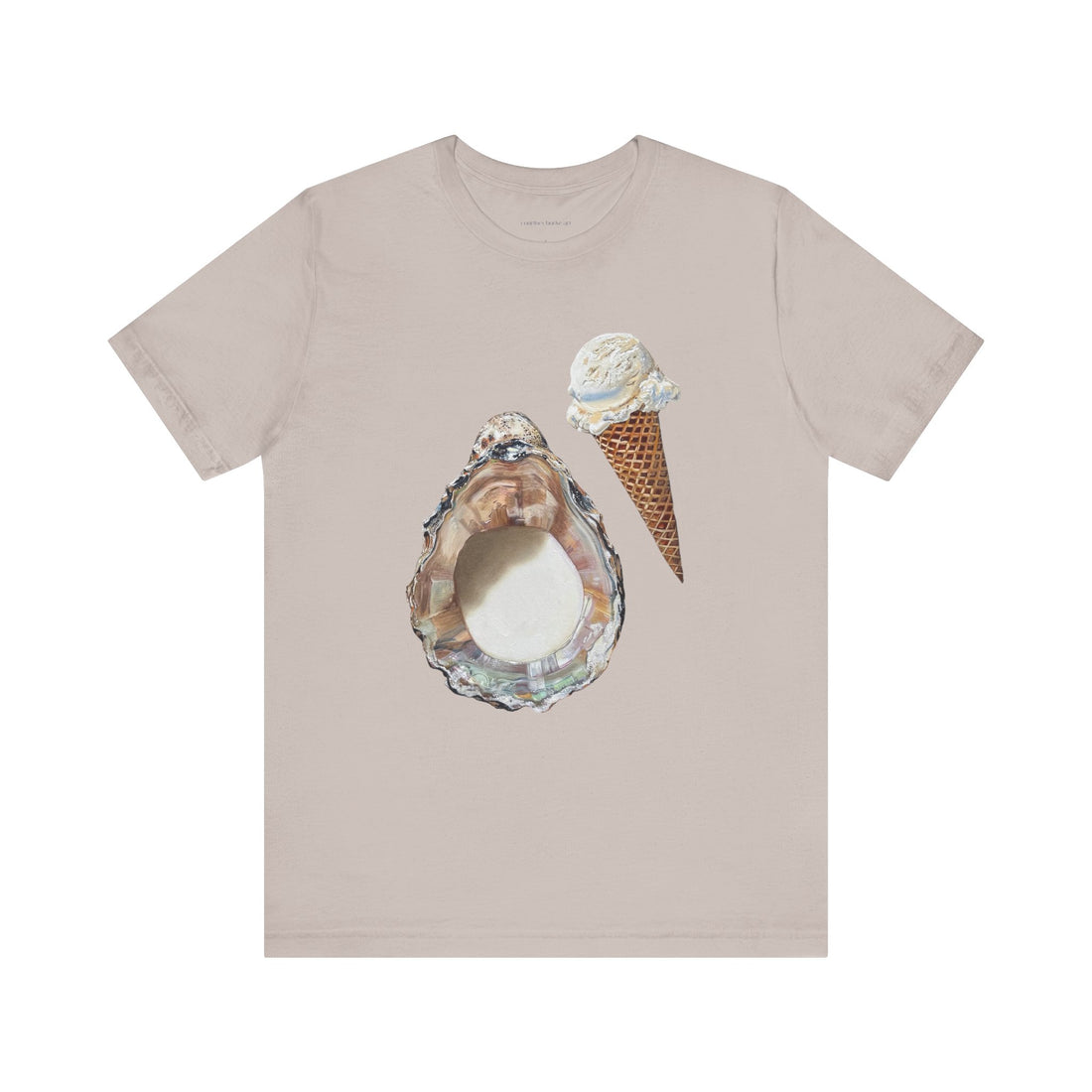 Milk and Vanilla Ice Cream Tee