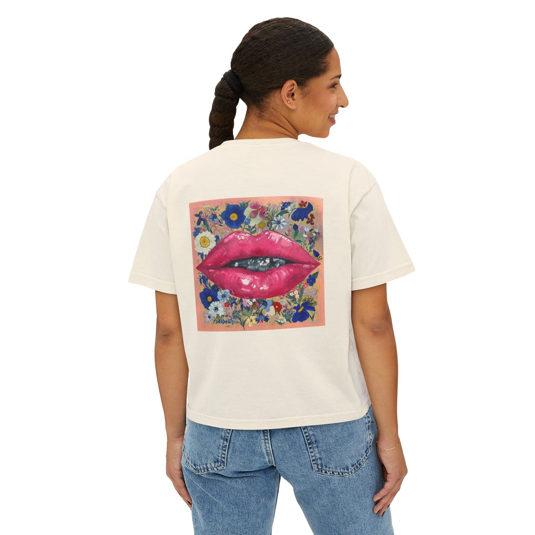 Sweet Talk Boxy Crop Tee