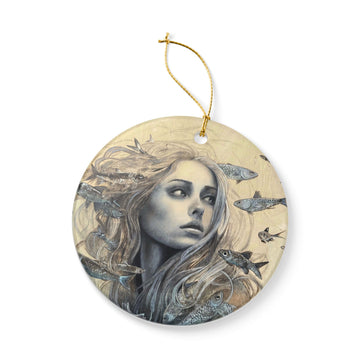 Siren Ceramic Ornament