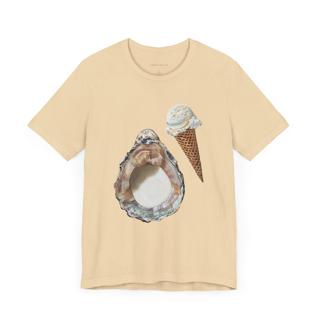 Milk and Vanilla Ice Cream Tee