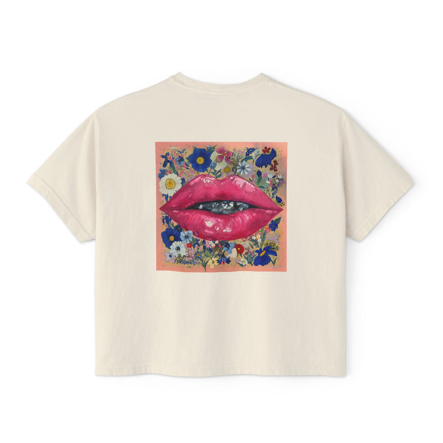 Sweet Talk Boxy Crop Tee