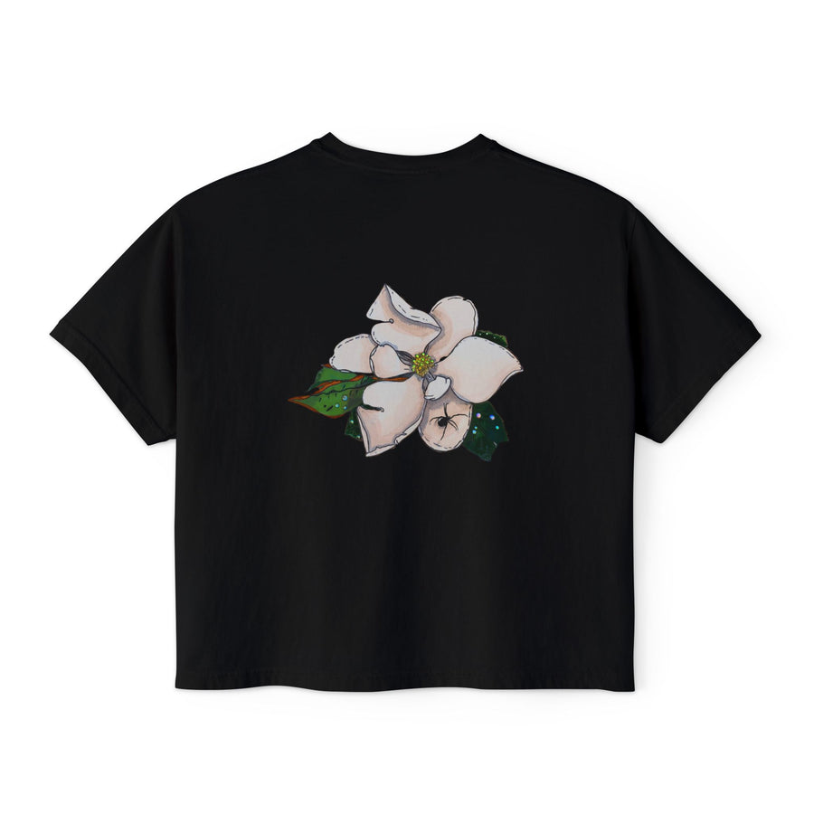 Escape to Nature Boxy Crop Tee