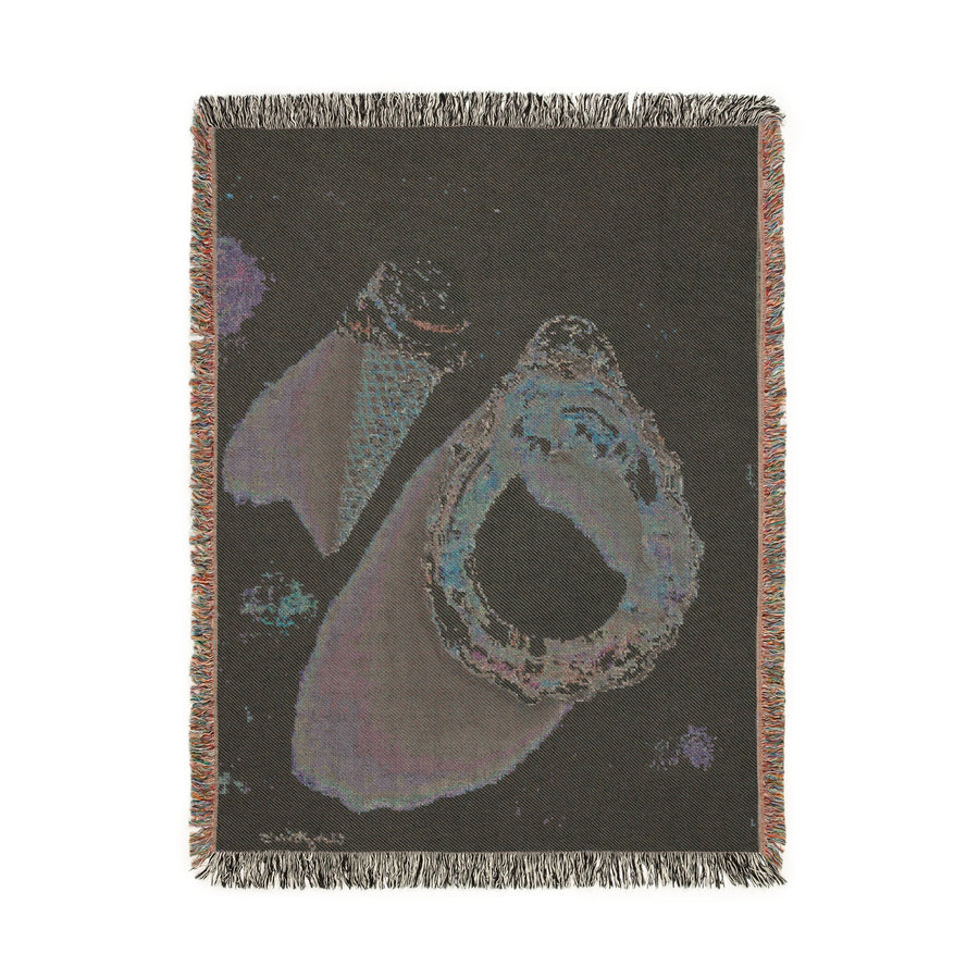 Ice Cream Woven Blanket
