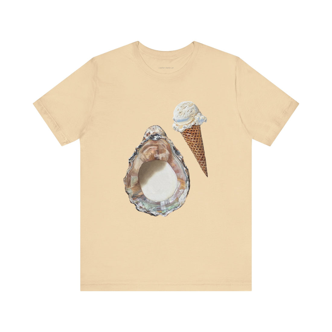 Milk and Vanilla Ice Cream Tee