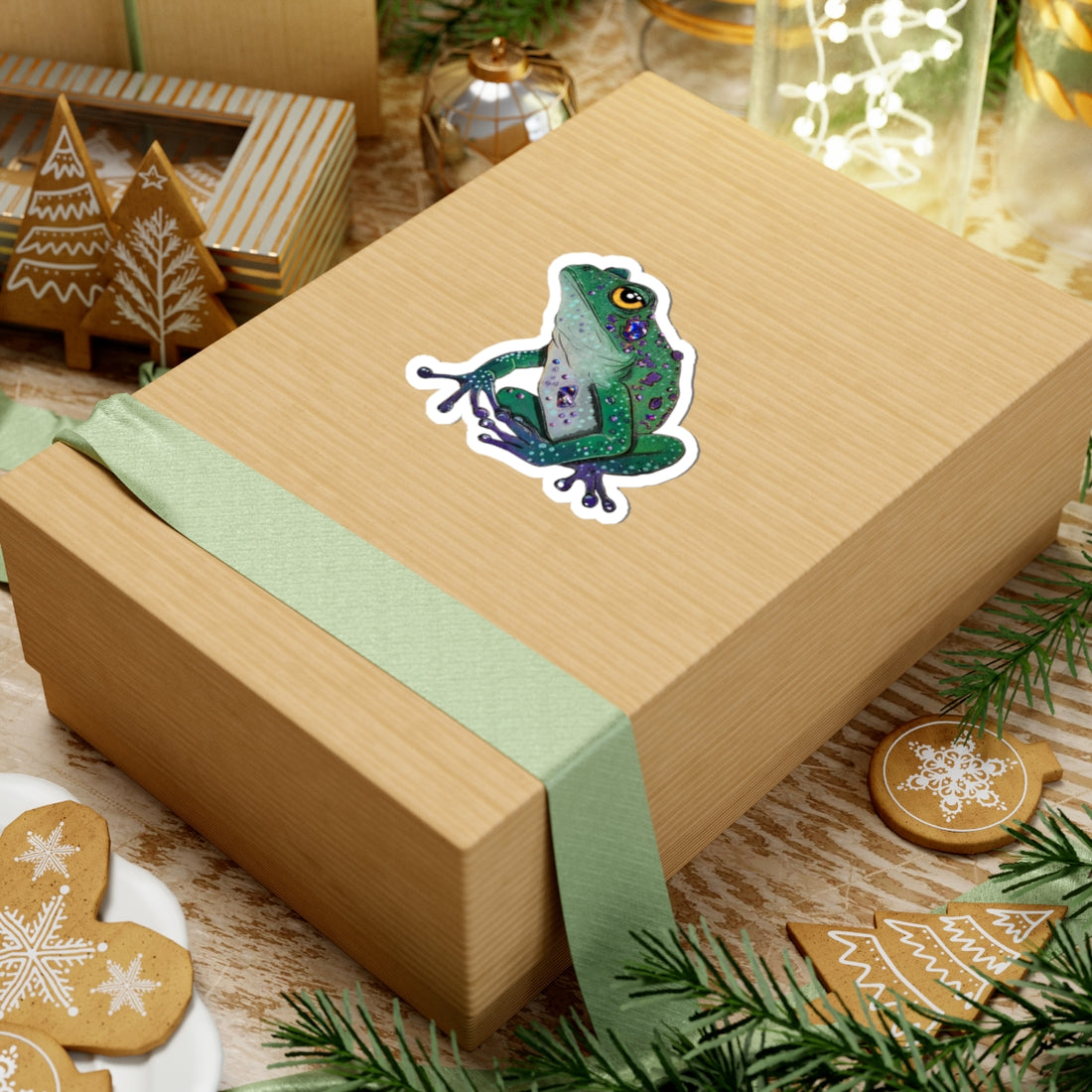 Amethyst Frog Sticker