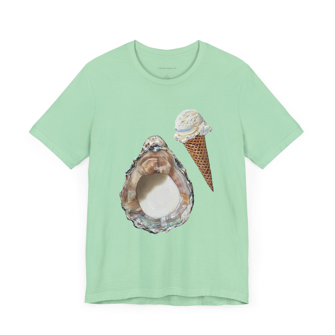 Milk and Vanilla Ice Cream Tee