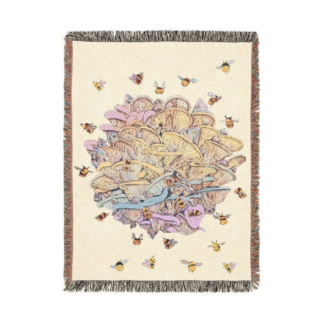 Beehive Woven Blanket