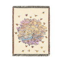 Beehive Woven Blanket