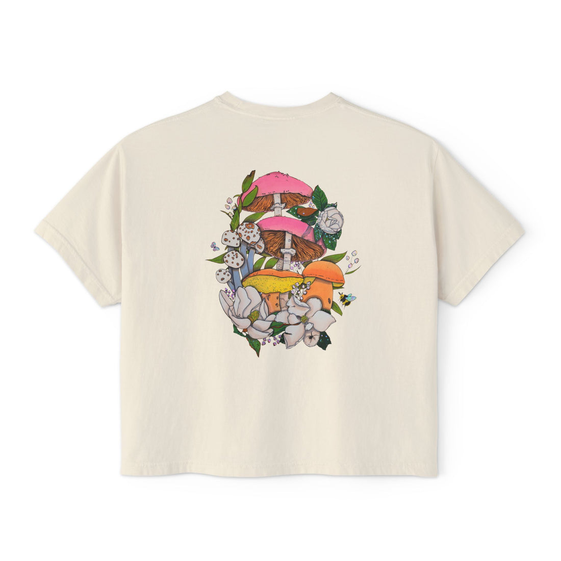 Magnolia Boxy Crop Tee