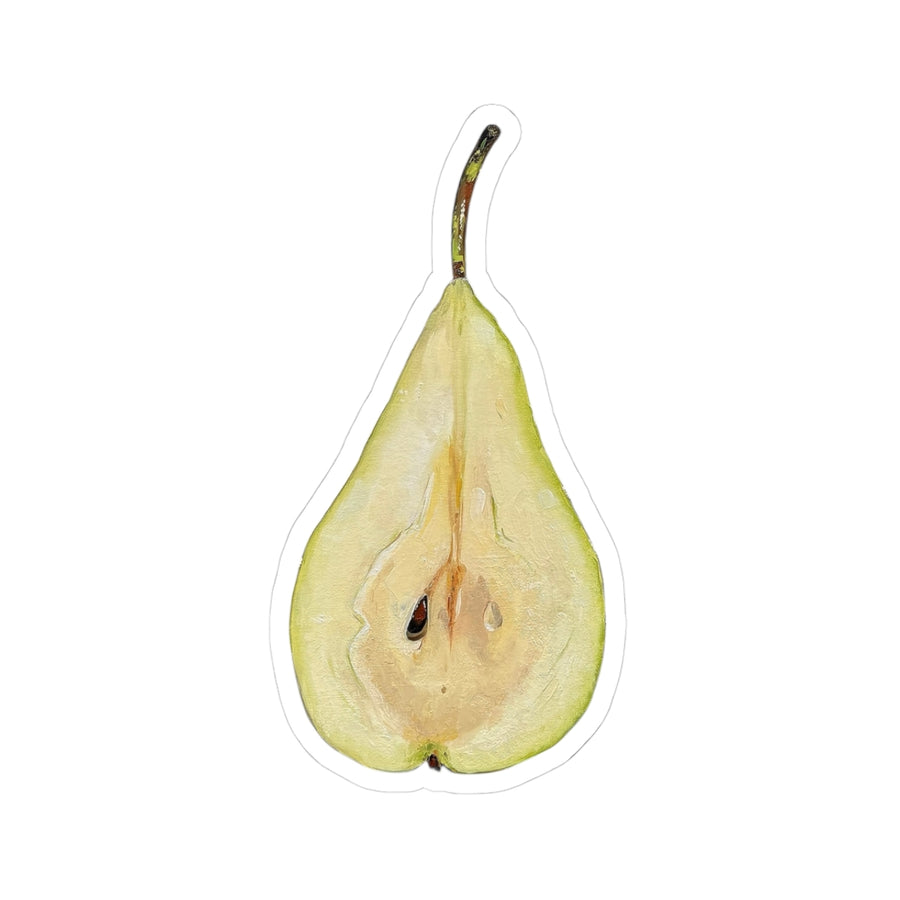 Sliced Pear Sticker