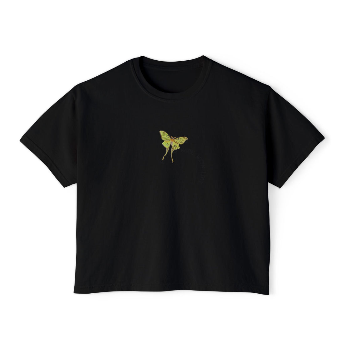 Escape to Nature Boxy Crop Tee