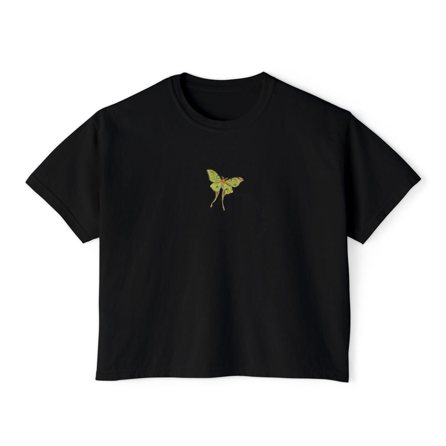 Escape to Nature Boxy Crop Tee