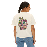 Three Wise Frogs Boxy Crop Tee