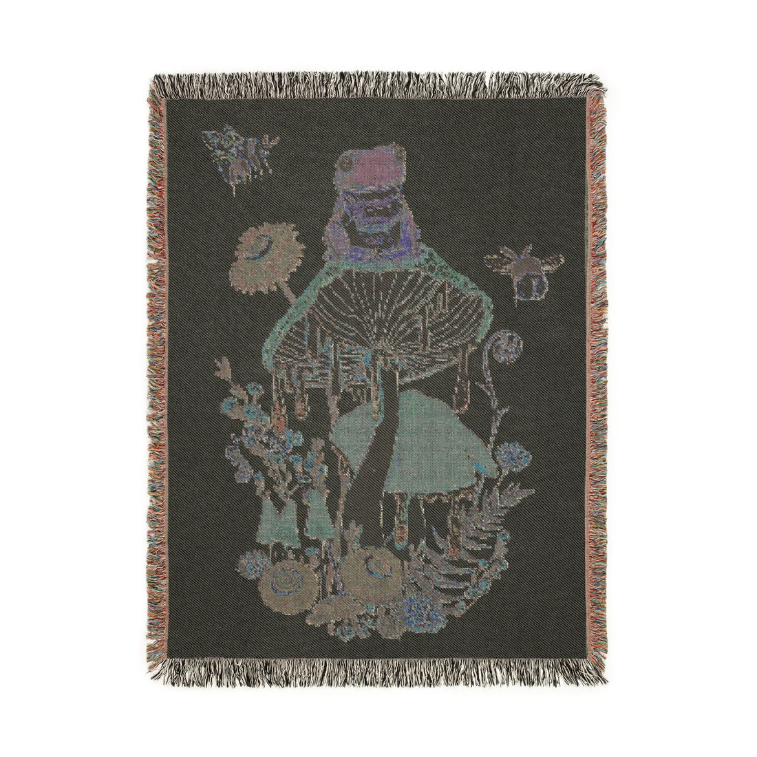 Sweet Frog Woven Blanket