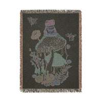 Sweet Frog Woven Blanket