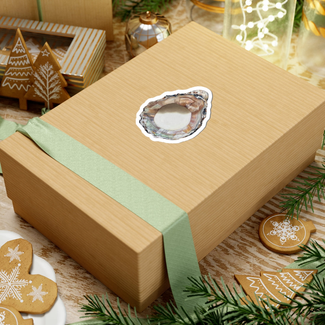 Milk-Filled Abalone Shell Sticker