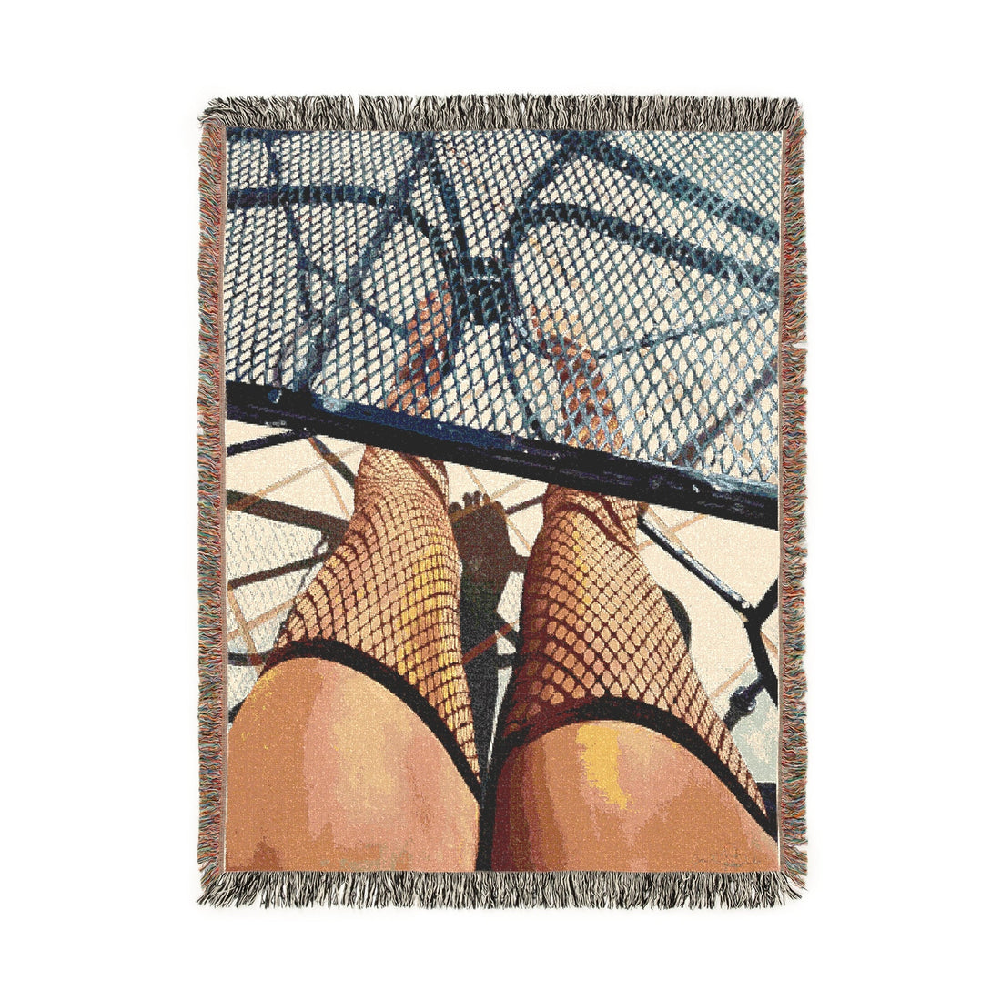 Yes I Can-Can Woven Blanket