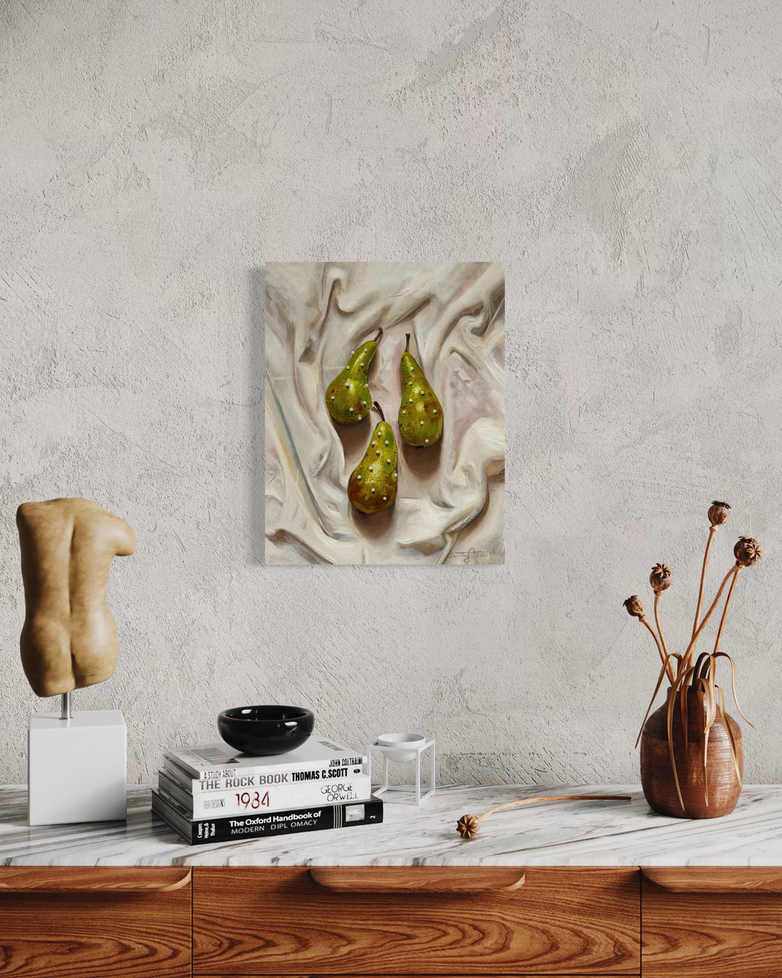 "Almost Real" Stretched Canvas Print